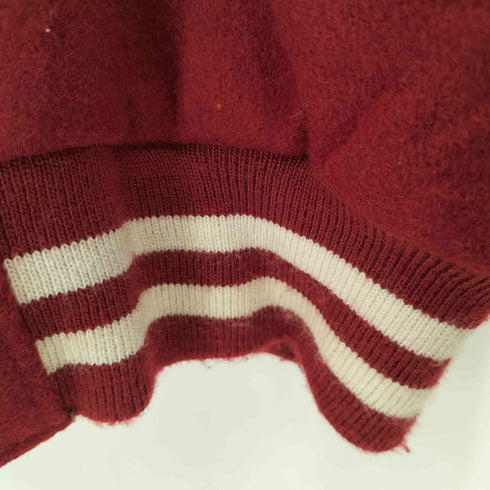 ショット Schott USA製 袖切り替えレザー スタジャン メンズ 38