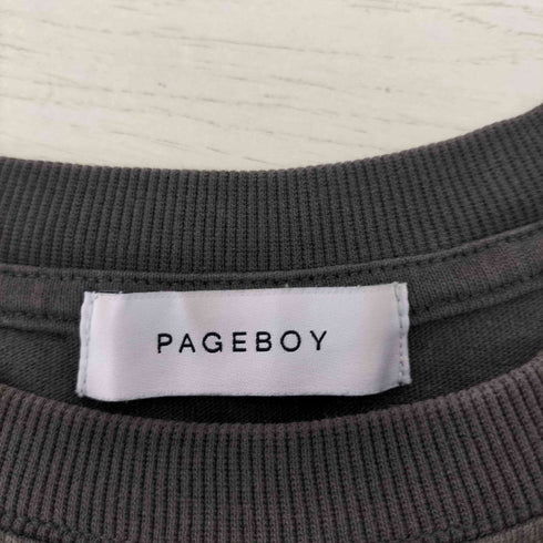 ページボーイ PAGEBOY ロックバルーンプリントT レディース FREE