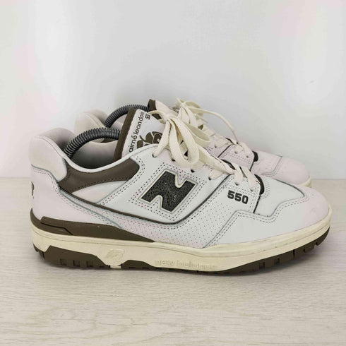 ニューバランス NEW BALANCE Aimé Leon Dore 550 White/Olive メンズ US:9