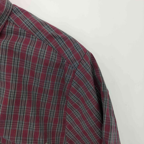 ブルックスブラザーズ BROOKS BROTHERS コットン チェック S/S B.Dシャツ メンズ import:L