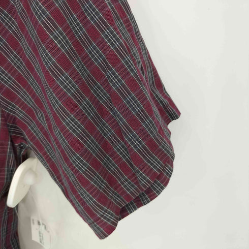 ブルックスブラザーズ BROOKS BROTHERS コットン チェック S/S B.Dシャツ メンズ import:L