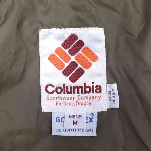 コロンビアスポーツウェア Columbia Sportswear 80S イエローストーンタグ GORE-TEX マウンテンパーカー メンズ import:M