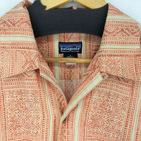 パタゴニア patagonia 00S オープンカラー S/S 総柄シャツ ACシャツ メンズ import:S