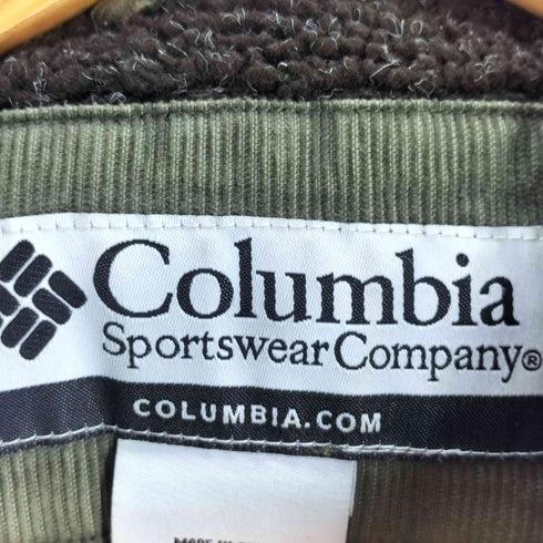 コロンビアスポーツウェア Columbia Sportswear 襟ボア フラップポケット 裏地キルティング コーデュロイ ジャケット メンズ import:S