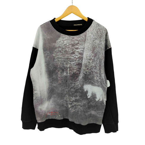 フラボア FRAPBOIS 19SS クルーネック プリント スウェット メンズ JPN:3