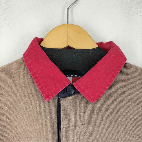 トミーヒルフィガー TOMMY HILFIGER SALING GEAR L/S ボーダーデザインポロシャツ メンズ import:M
