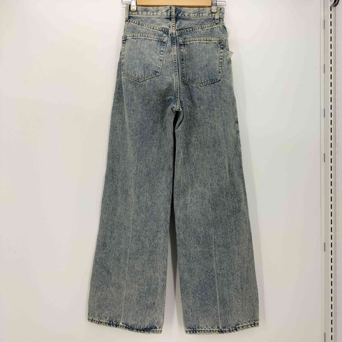 エモダ EMODA LOOSE WIDE H/W JEANS ルーズ ワイド ハイウエスト ジーンズ レディース JPN:S