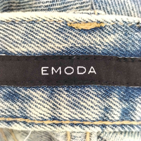 エモダ EMODA LOOSE WIDE H/W JEANS ルーズ ワイド ハイウエスト ジーンズ レディース JPN:S