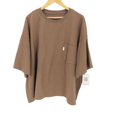 MUHET ポケットクルーネックTシャツ メンズ LL