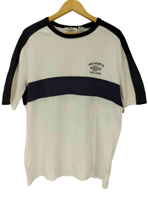 ポロジーンズカンパニーラルフローレン POLO JEANS COMPANY RALPH LAUREN ロゴプリントクルーネックTシャツ メンズ JPN:M
