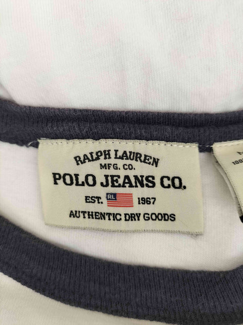 ポロジーンズカンパニーラルフローレン POLO JEANS COMPANY RALPH LAUREN ロゴプリントクルーネックTシャツ メンズ JPN:M