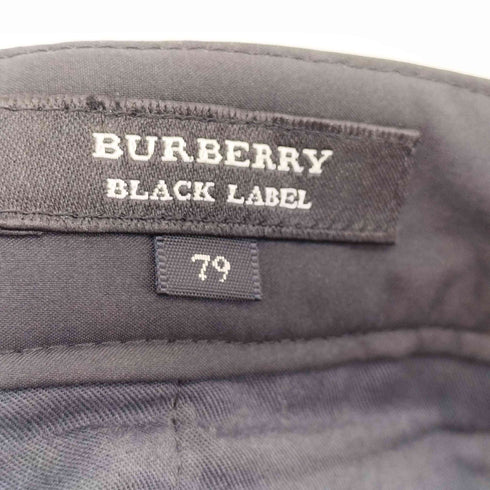 バーバリーブラックレーベル BURBERRY BLACK LABEL ナイロンストレートパンツ メンズ 79