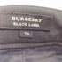 バーバリーブラックレーベル BURBERRY BLACK LABEL ナイロンストレートパンツ メンズ 79