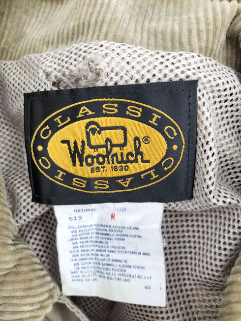ウールリッチ WOOLRICH 90s 襟コーデュロイ ハンティングジャケット メンズ JPN:M