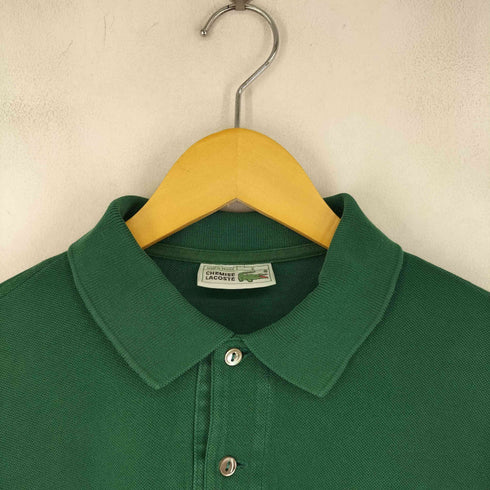 シュミーズラコステ CHEMISE LACOSTE 80S MADE IN FRANCE ワンポイントロゴ S/S ポロシャツ メンズ 6