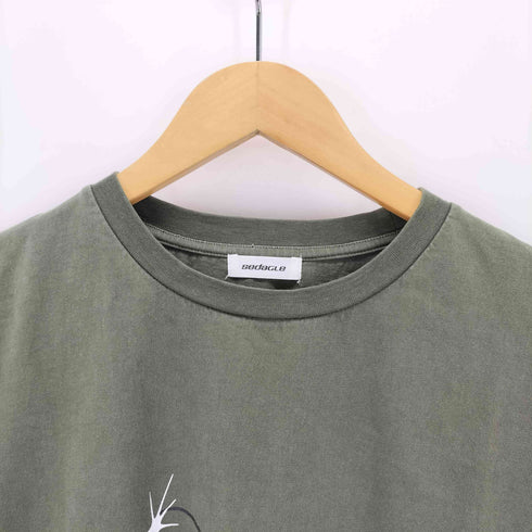 セダクル sedacle ビッグシルエットプリントピグメントT メンズ JPN:M