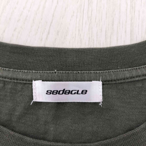 セダクル sedacle ビッグシルエットプリントピグメントT メンズ JPN:M