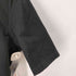 バーバリーブラックレーベル BURBERRY BLACK LABEL ブラックポロシャツ ノバチェック切替 ノバチェックボタン メンズ JPN:2