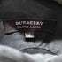 バーバリーブラックレーベル BURBERRY BLACK LABEL ブラックポロシャツ ノバチェック切替 ノバチェックボタン メンズ JPN:2