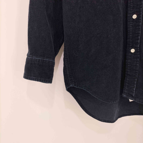 ポロバイラルフローレン Polo by RALPH LAUREN 細畝コーデュロイ ポニー刺繍長袖シャツ 七分丈 メンズ M