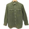 シュミーズラコステ CHEMISE LACOSTE 70-80s 細畝コーデュロイ 長袖シャツ メンズ 160
