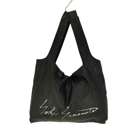 ディスコードヨウジヤマモト discord Yohji Yamamoto 23SS INFINITE Signature インフィニット シグネチャー レザー トートバッグ メンズ