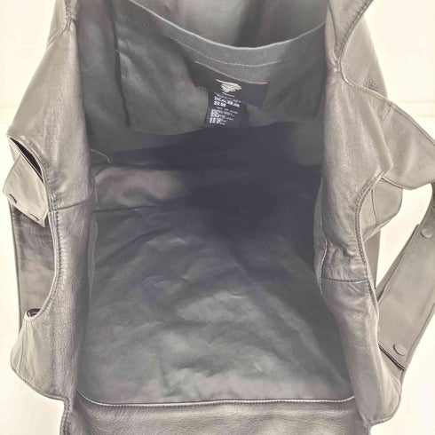 ディスコードヨウジヤマモト discord Yohji Yamamoto 23SS INFINITE Signature インフィニット シグネチャー レザー トートバッグ メンズ