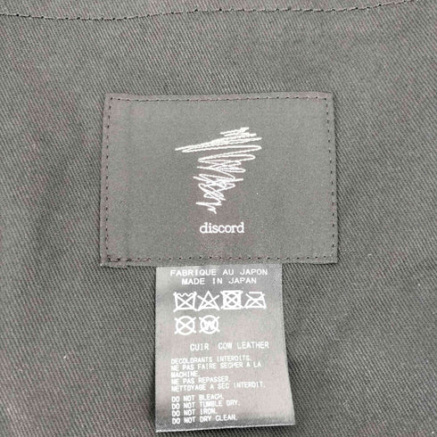 ディスコードヨウジヤマモト discord Yohji Yamamoto 23SS INFINITE Signature インフィニット シグネチャー レザー トートバッグ メンズ