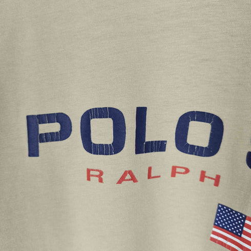 ポロスポーツラルフローレン POLO SPORT RALPH LAUREN USA製 ロゴプリント クルーネックTシャツ メンズ