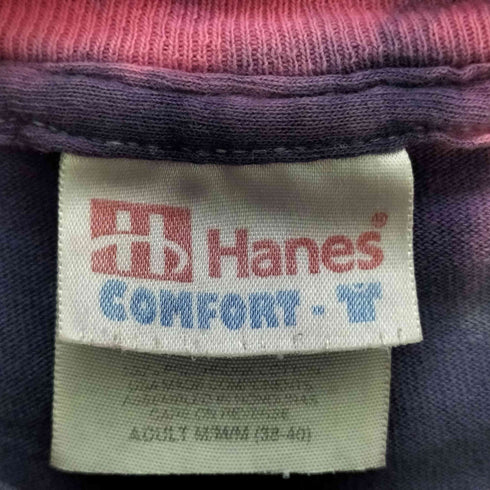 ヘインズ Hanes タイダイ柄 HCRFプリント クルーネックTシャツ メンズ import:M
