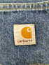 カーハート Carhartt ボタンデザイン ウォッシュ ダブルニー デニムパンツ メンズ