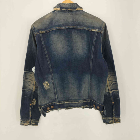 リーバイスヴィンテージクロージング Levis Vintage Clothing 復刻 BIGE 70505 3rd デニムトラッカージャケット ダメージ加工 メンズ 40