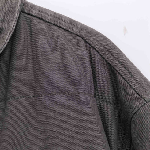 DULUTH TRADING 90-00s 3M THINSULATE ダック地 キルティングシャツジャケット メンズ import:XL