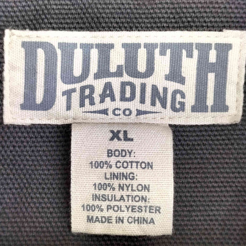 DULUTH TRADING 90-00s 3M THINSULATE ダック地 キルティングシャツジャケット メンズ import:XL