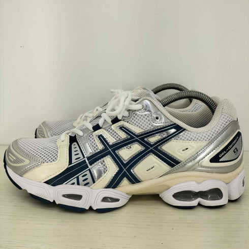 アシックス ASICS GEL-NIMBUS 9 White/Light Indigo メンズ JPN:26.5