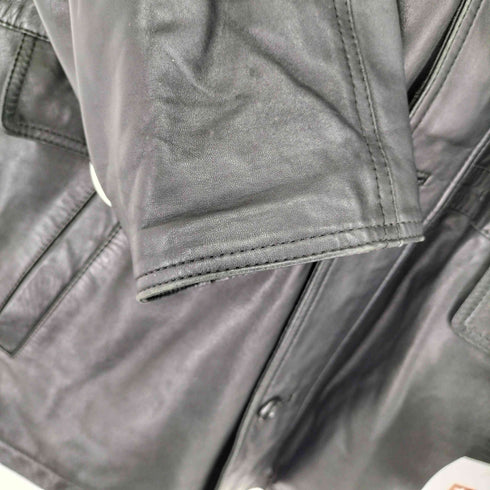 シープスキン レザーハーフコート メンズ JPN:M