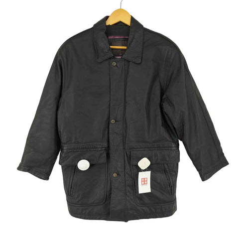 STRATHCONAR 牛革 レザーハーフコート メンズ JPN:M