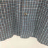 カンサイジーンズ KANSAI JEANS シアサッカー フラップポケット L/Sチェックシャツ ボックスシルエット メンズ JPN:L