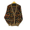 ミッソーニスポーツ MISSONI SPORTS 90S マルチカラー ウールカーディガン メンズ