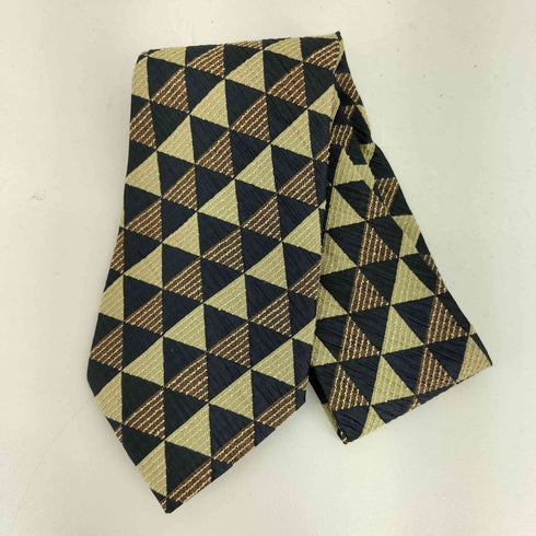 アイムプロダクトイッセイミヤケ im product ISSEY MIYAKE 総柄 シアサッカー シルクネクタイ メンズ