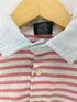 ポロバイラルフローレン Polo by RALPH LAUREN ポニー刺しゅうボーダー柄鹿の子ポロシャツ メンズ JPN:L