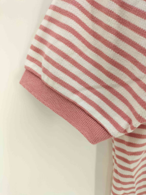 ポロバイラルフローレン Polo by RALPH LAUREN ポニー刺しゅうボーダー柄鹿の子ポロシャツ メンズ JPN:L