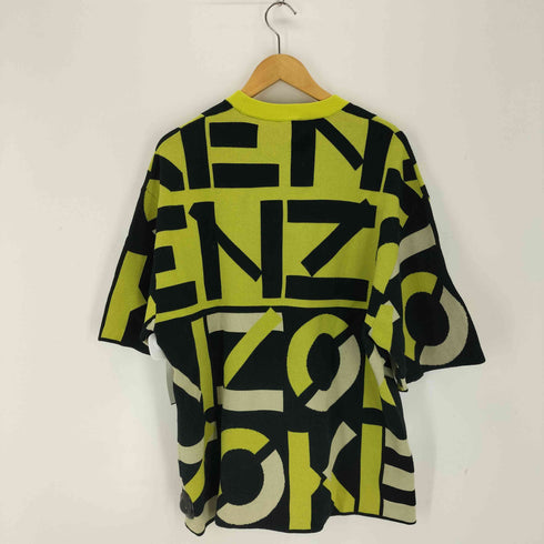 ケンゾー KENZO MONOGRAM クルーネックニット メンズ JPN:L