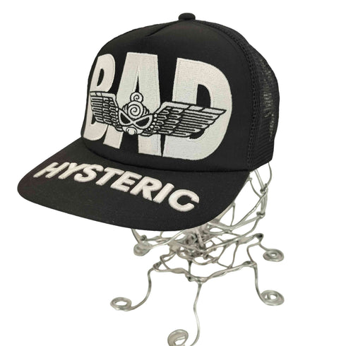 ヒステリックグラマーミニ HYSTERIC GLAMOUR MINI BAD 刺繍メッシュ切替キャップ レディース