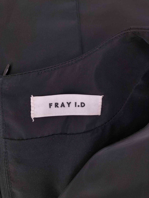 フレイアイディー FRAY I.D Vネックタフタドレス レディース JPN:0