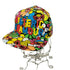 ヒステリックグラマーミニ HYSTERIC GLAMOUR MINI 総柄スナップバックキャップ レディース