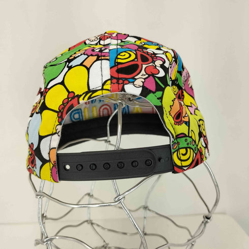 ヒステリックグラマーミニ HYSTERIC GLAMOUR MINI 総柄スナップバックキャップ レディース
