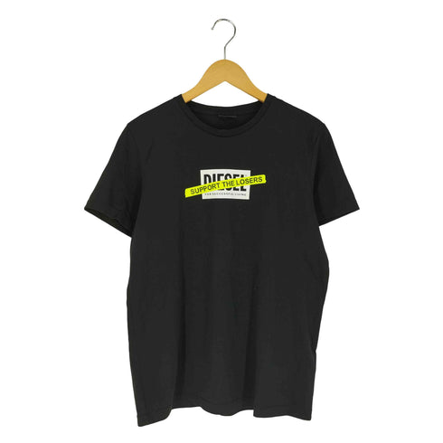 ディーゼル DIESEL SUPPORT THE LOSERS プリントTシャツ メンズ import:M
