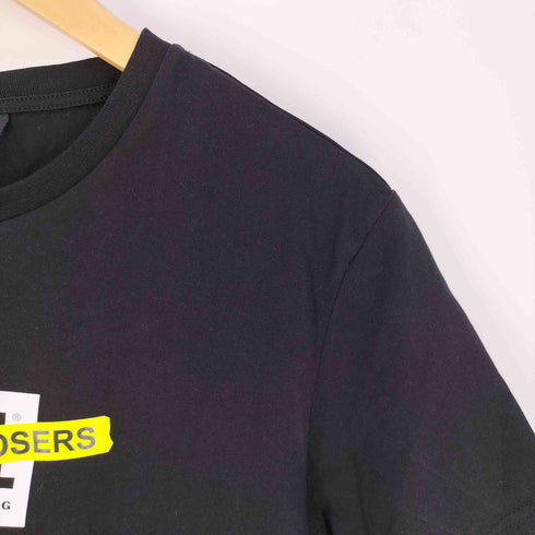 ディーゼル DIESEL SUPPORT THE LOSERS プリントTシャツ メンズ import:M