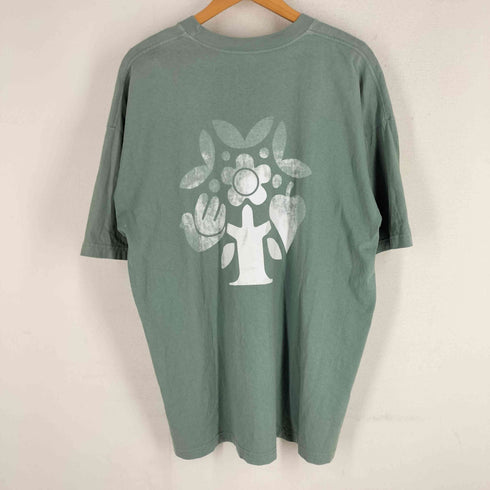 ロサンゼルスアパレル Los Angeles Apparel CANOLA 両面プリント クルーネック Tシャツ メンズ import:XL